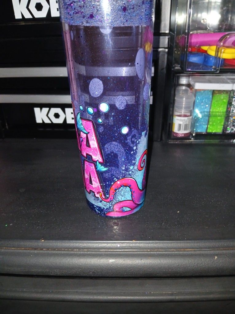 Mama Snow Globe Tumblers