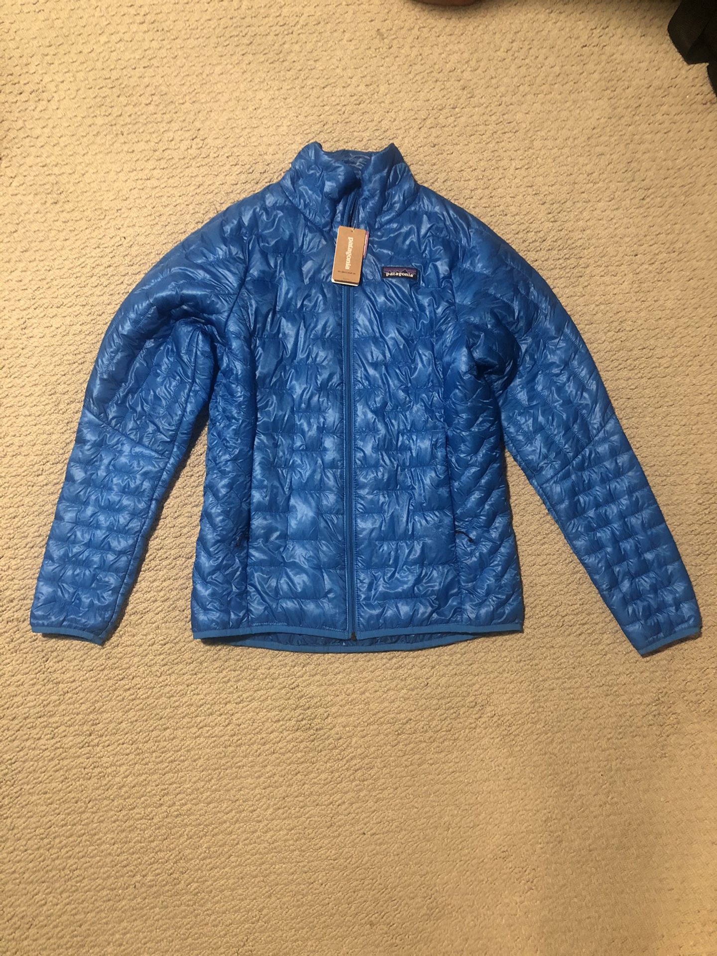 Patagonia Womens Micro Puff jacket, Lápiz Blue, Size Small, New & Never used