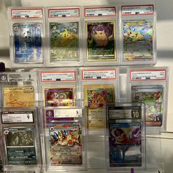 Pokémon PSA Cards/ Make An Offer 