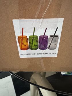 Halloween Glass cups