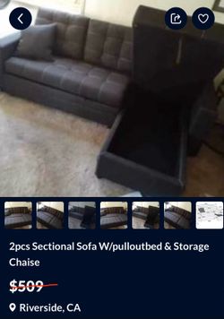 Sectional Sofa/Bed