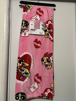 Powerpuff Girls Valentines Blanket 