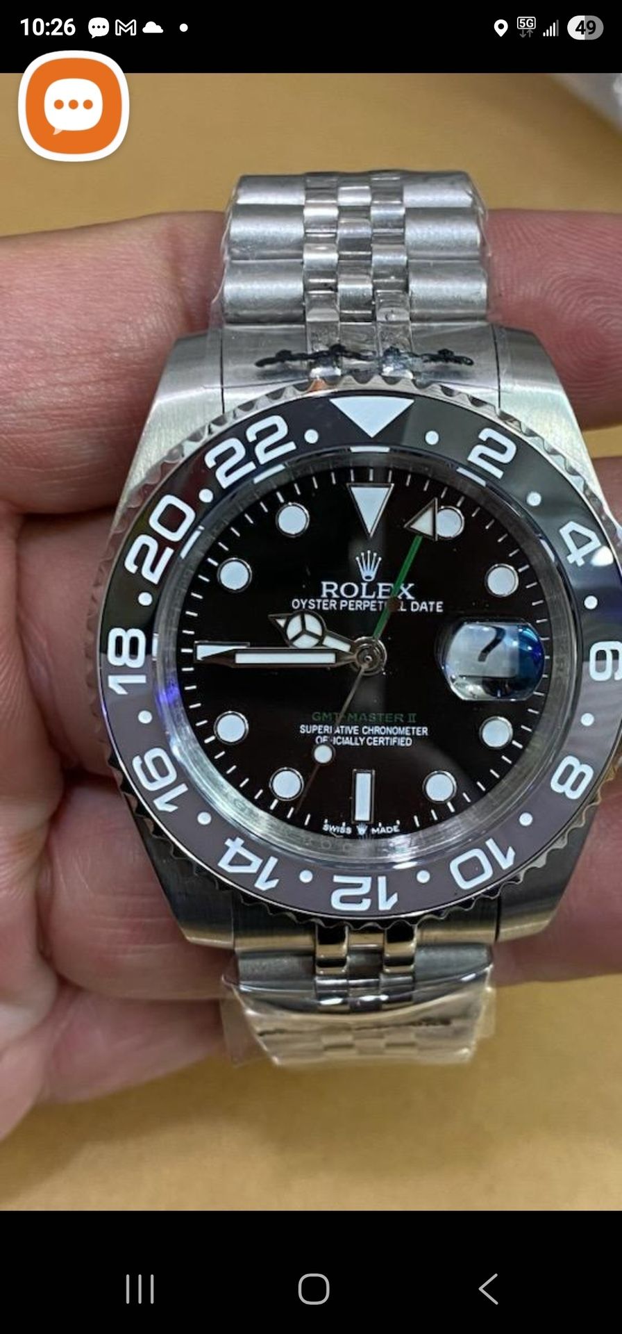 Bruce Wayne Watch, $500