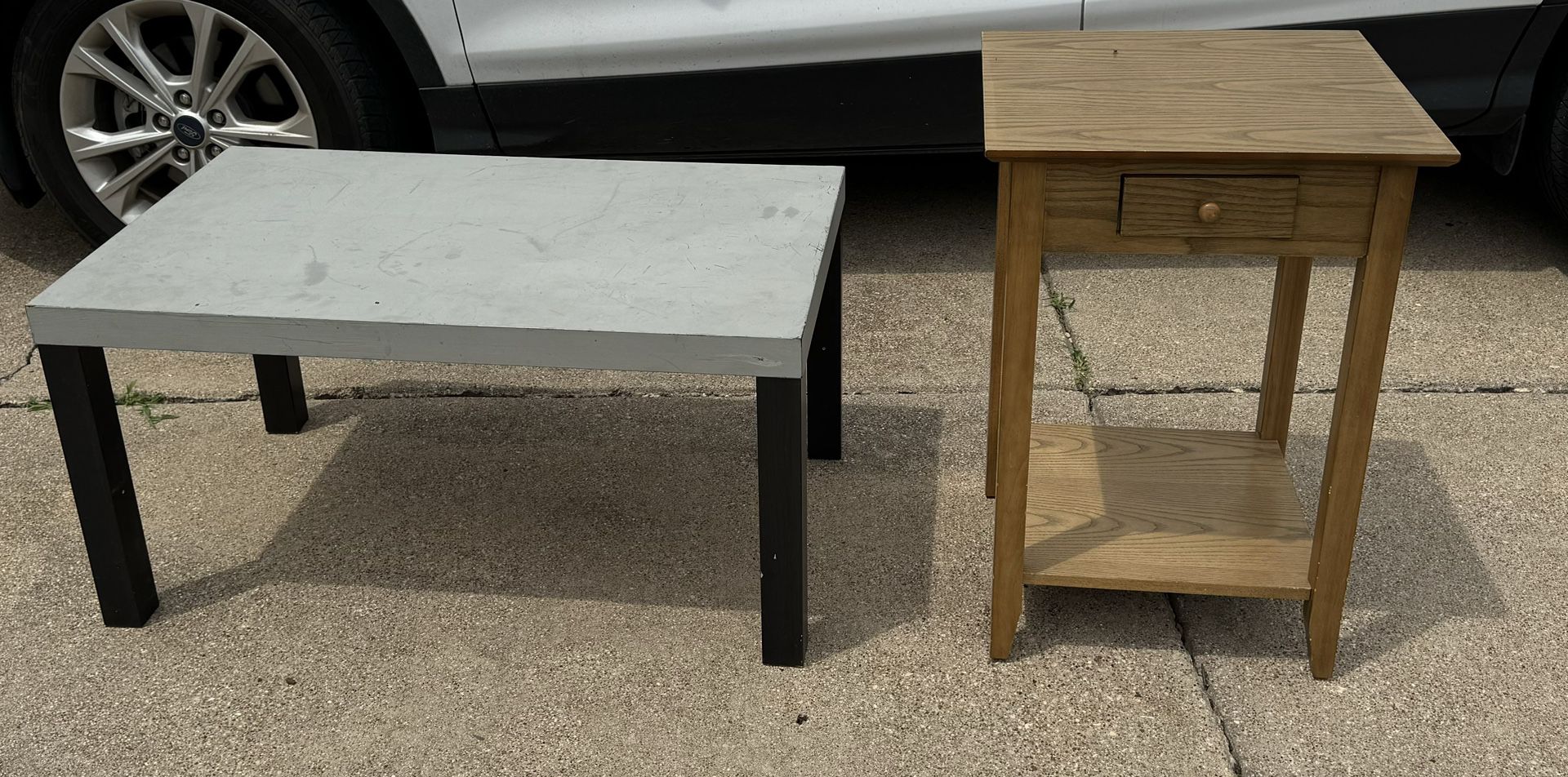 Side Table And Coffee Table 