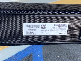 Woofer and sound bar