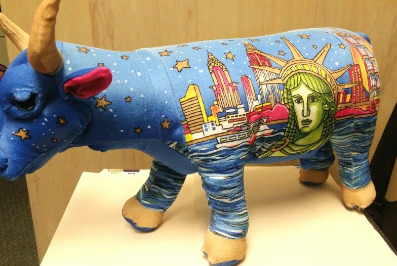 Cow Parade, WTC, Stuffed Animal, NYC Design