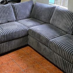 Furry Corduroy Couch New In Box 