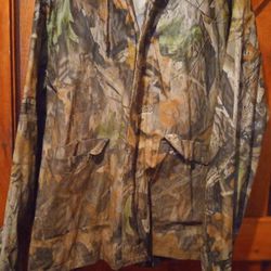 Men's Camouflage Raincoat 
