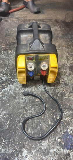 Appion G5 Twin Refrigerant Recovery Machine HVAC Dual Cylinder Yellow Black
