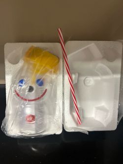 Jack in the Box Glass Cup