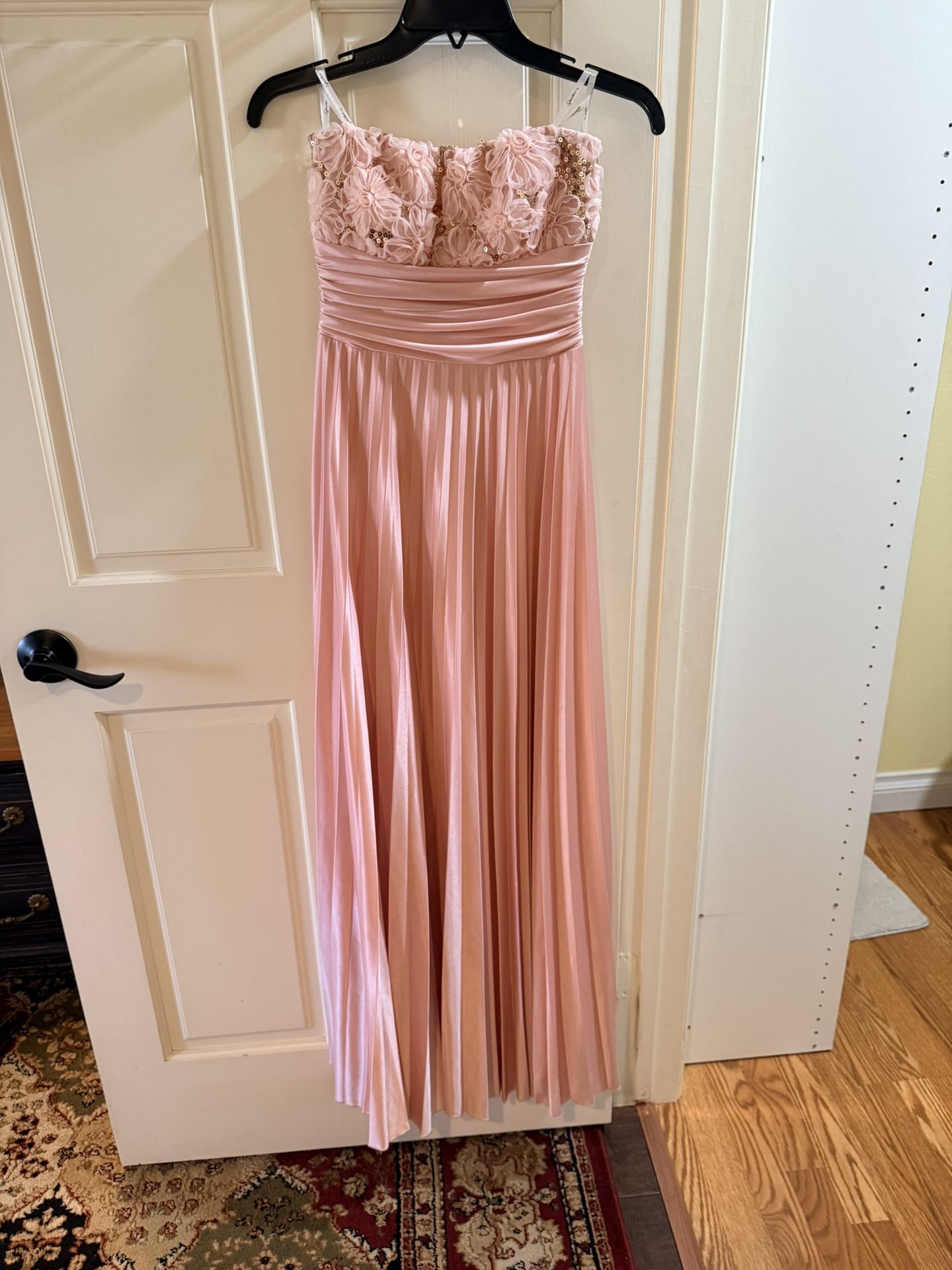 Pick Strapless Evening Dress