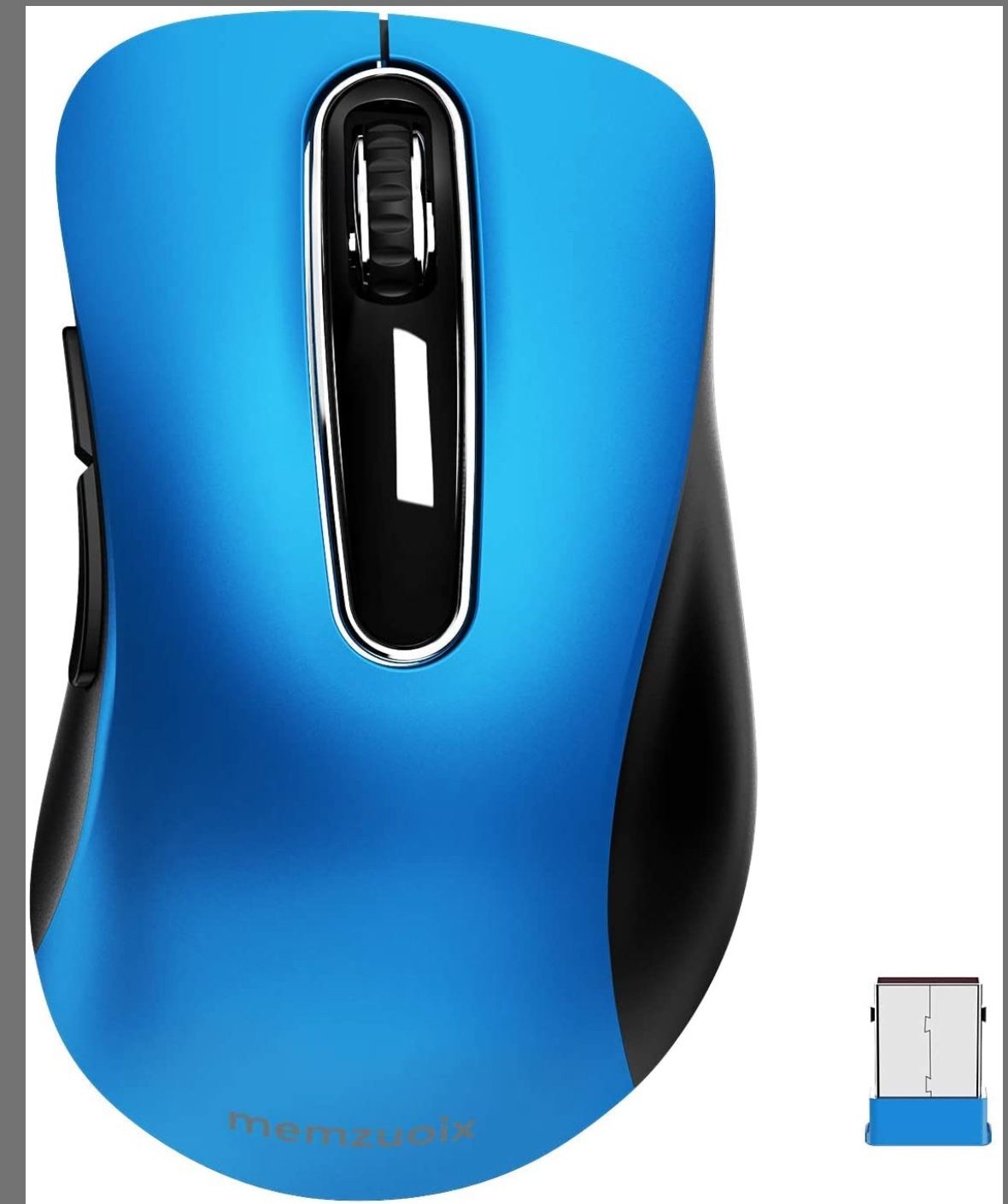 Memzuoix 2.4G Portable Wireless Mouse