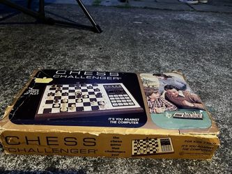 Fidelity chess challenger electronic chess board