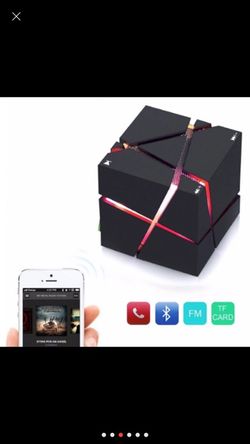New model cube speaker 🔊 really cool for a gift or for your self for Sony,android,iPhone,galaxy ,Nokia, htc,Motorola,Nokia,Samsung,galaxy note 📝 any