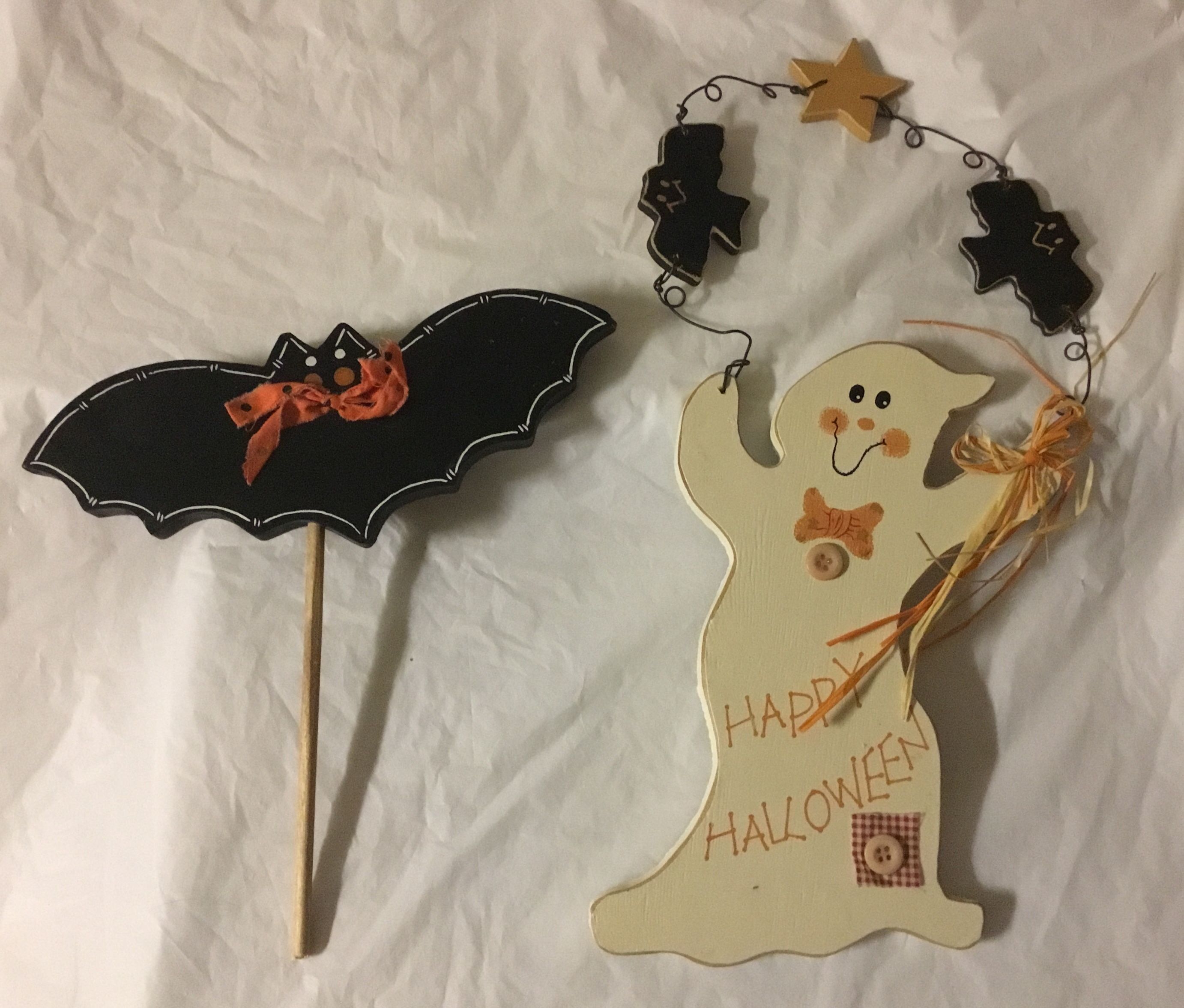 Two Vintage Halloween Decorations for Sale in WA OfferUp