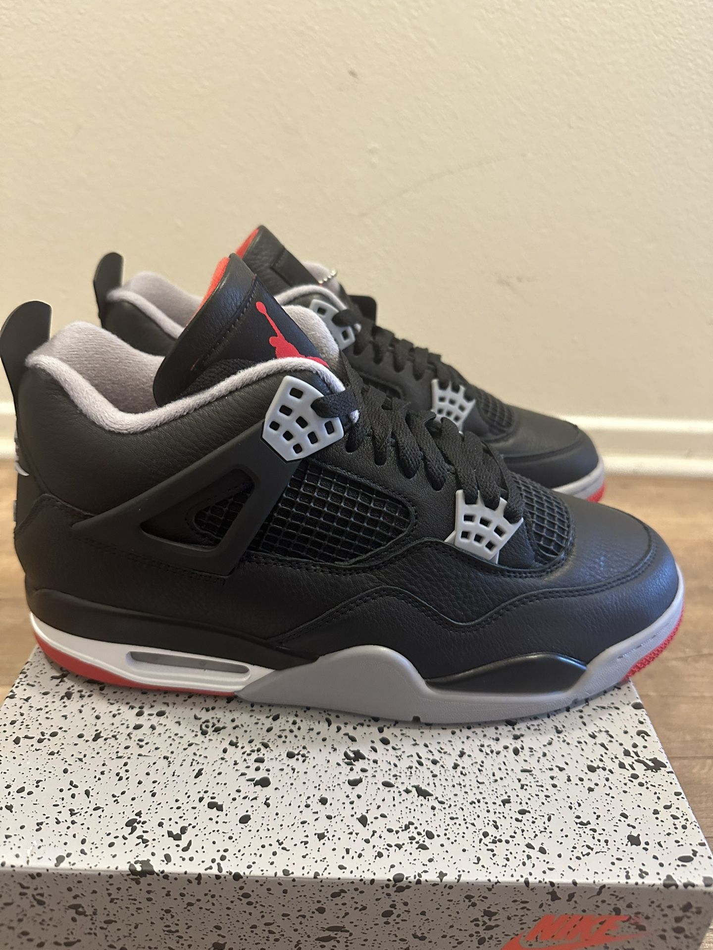 New Jordan 4 Bred Reimagined