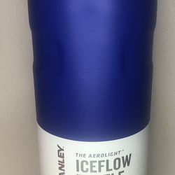 Stanley ICEFLOW BOTTLE WITH FAST FLOW LID | 24 OZ in Lapis (Blue) color