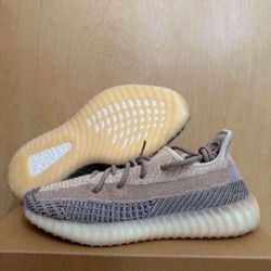 Adidas Yeezy 350 Boost V2 Ash Pearl Size 9.5 GY7658 Brand New
