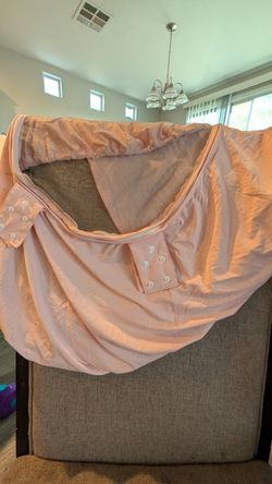 baby girl pink carseat cover