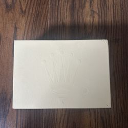 Empty Rolex Box