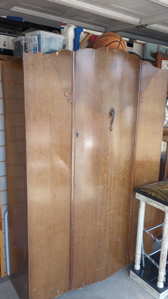 Mid century Closet! Cabinet Must Go!