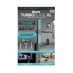 SHARK TurboBlade Fan XL Ultra-Customizable Bladeless Tower (Model: TF200)
