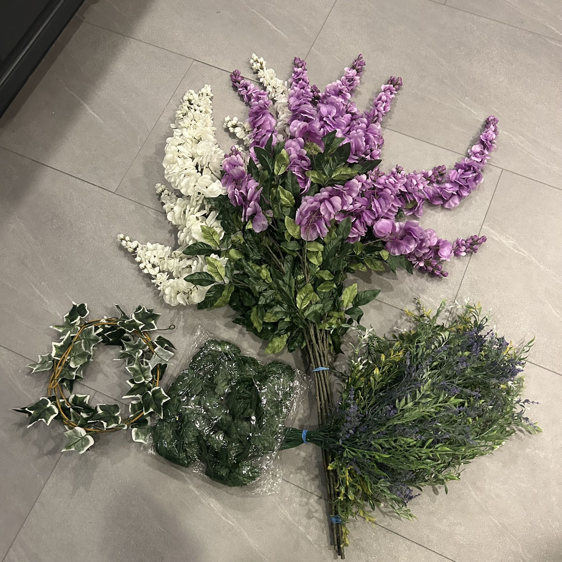 Silk Flowers $120+Value