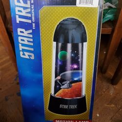 $20 Star TREK Rotating Lamp, Like New In Box