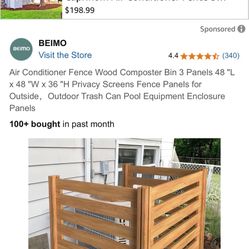 Air Conditioner Fence