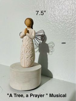 Willow Tree "A Tree, a Prayer " Musical Figurine 7.5"