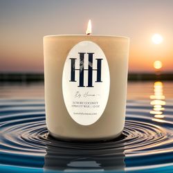 Luxury Coconut Apricot Candles 
