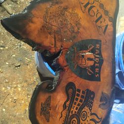 Custom Coffee Tables, Wall Decor Perfect For Man cave  