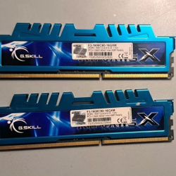 G.SKILL Ripjaws X Series DDR3 desktop memory modules 