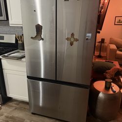 Samsung Stainless Steel Refrigerator And Freezer