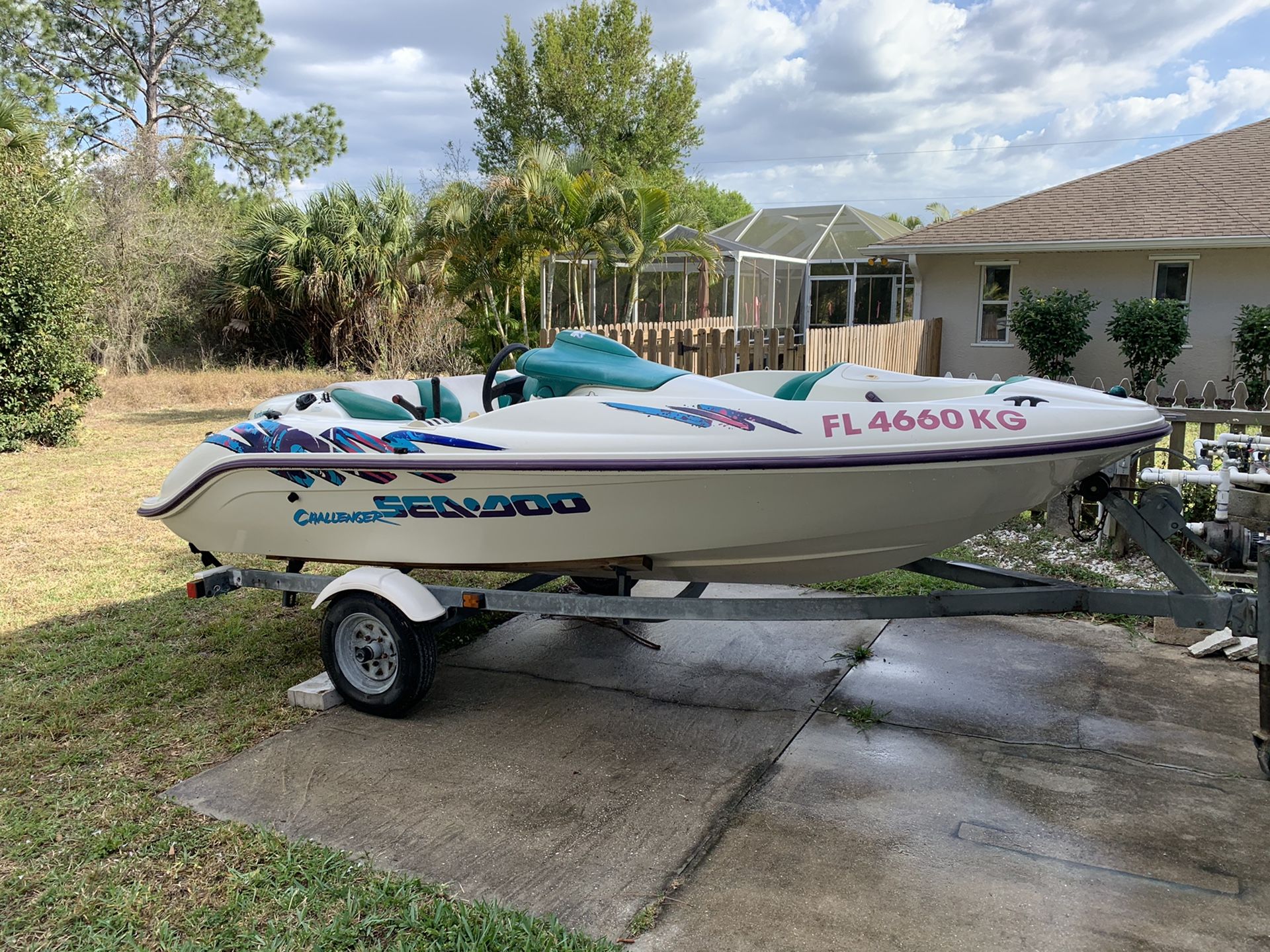 97 Sea Doo Challenger Jet Boat for Sale in Port Charlotte, FL OfferUp