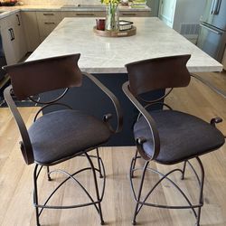 Iron Counter Height Bar Stools $50 each