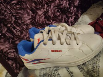 REEBOK  Low-Top SNEAKERS White Blue Red