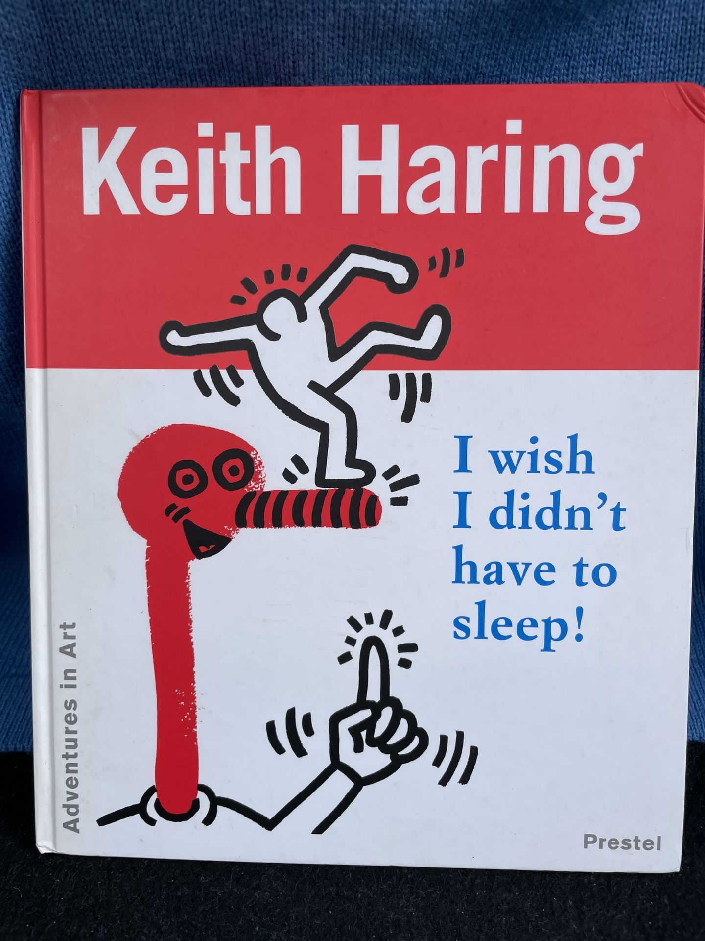 Vintage 1997 KEITH HARING I Wish I Didn’t Have To Sleep Book