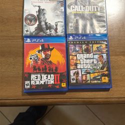 PS4.   Good Condition Black 