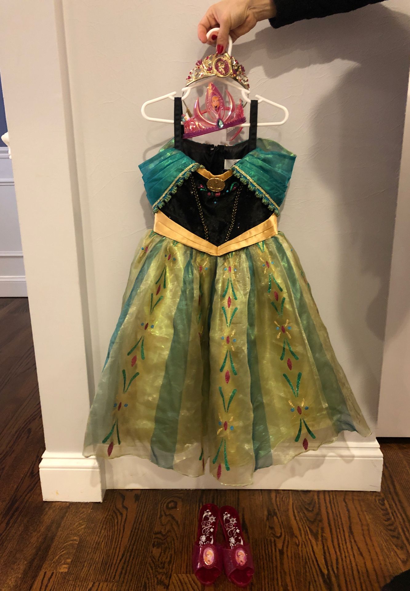 Disney store Anna Frozen dress costume