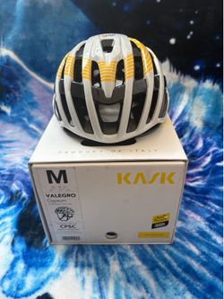 Kask Valegro Gypsum Cycling Helmet, TDF Tour De France Medium BNIB New