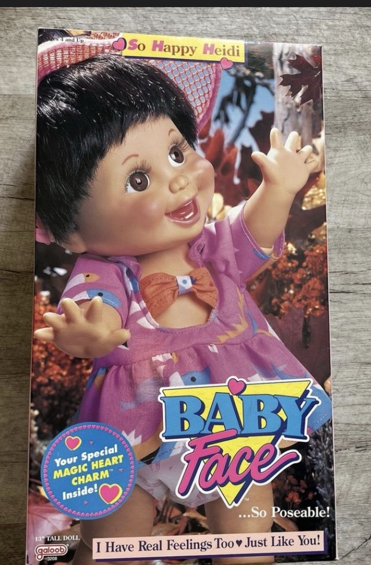 1990 Baby Face Doll