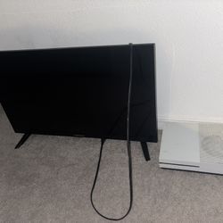Xbox One S & 35” Tv