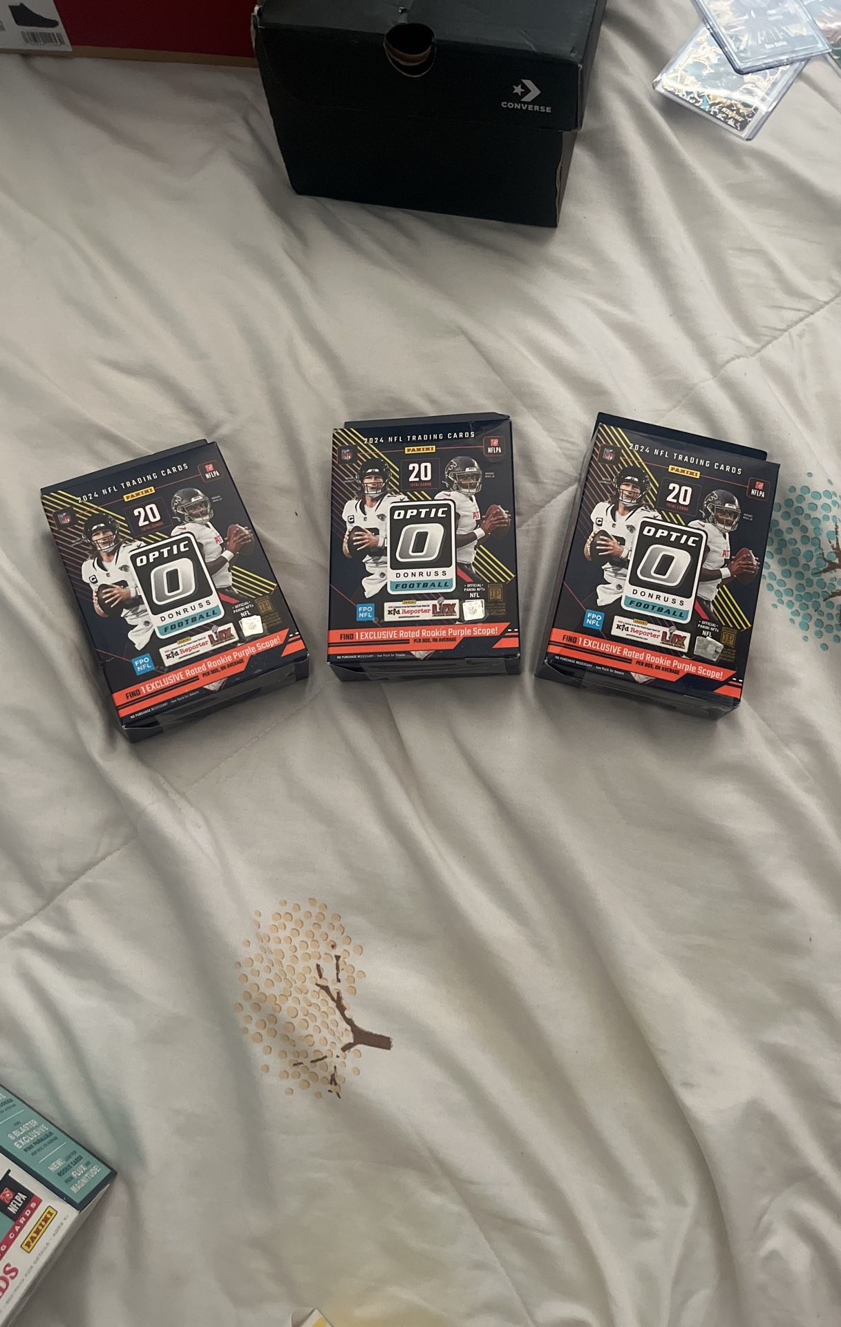 Optic Donruss Football Hangers 3x