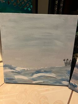 Ocean Seascape Painting on Canvas