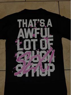that’s awful lot of cough syrup