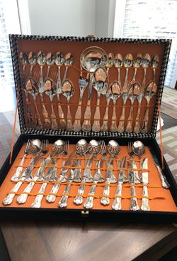 12 person silverware setting