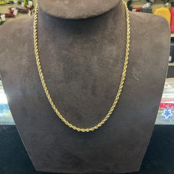 14KT Rope Chain 38902-1