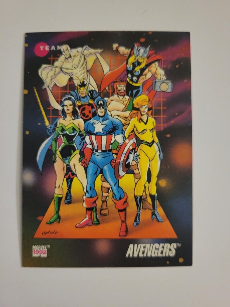 x1 1992 Marvel Avengers #171 Card 