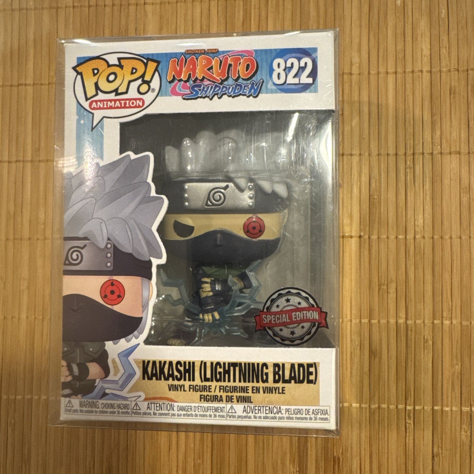 Funko Pop! Naruto Shippuden – Kakashi (Lightning Blade) #822 Vinyl Figure